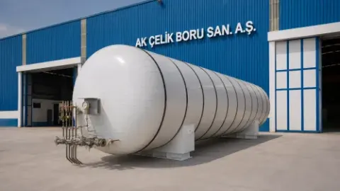Karbondioksit (LCO₂) Depolama ve Taşıma Tankları