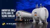 Amonyak (NH₃) Depolama ve Taşıma Tankları 2