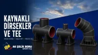 Kaynaklı Dirsekler ve Tee 4