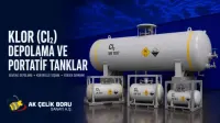 Klor (Cl₂) Depolama ve Portatif Tanklar 3