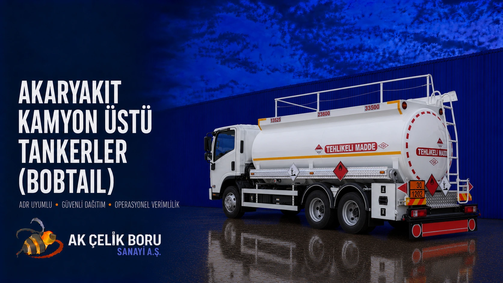 Akaryakıt Kamyon Üstü Tankerler (Bobtail)