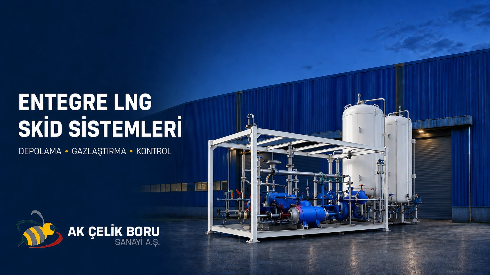 Entegre LNG Skid Sistemleri