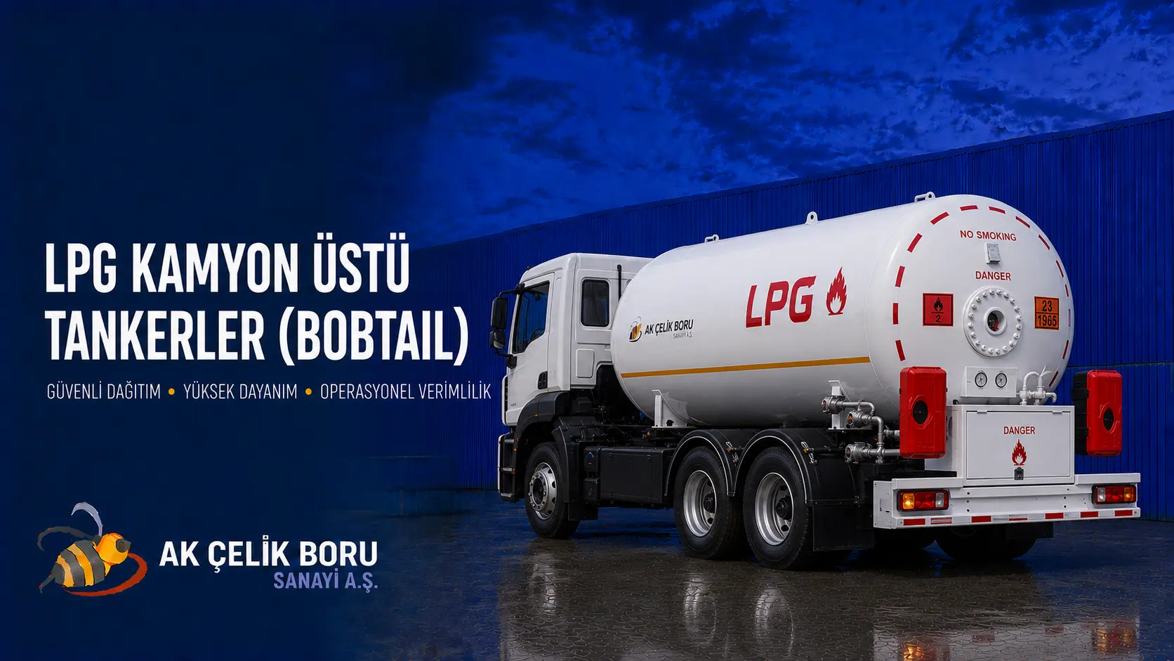 LPG Kamyon Üstü Tankerler (Bobtail)