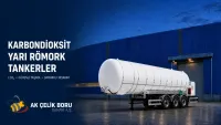 Karbondioksit Yarı Römork Tankerler 1