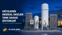 Kriyojenik Medikal Oksijen Tank Sahası Sistemleri 1