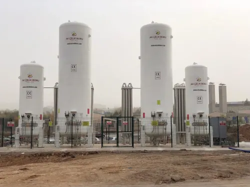 Etlik Şehir Hastanesi LOX Tankları